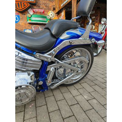 Harley-Davidson CVO Softail Springer 2009  – Niebieski Płomienie